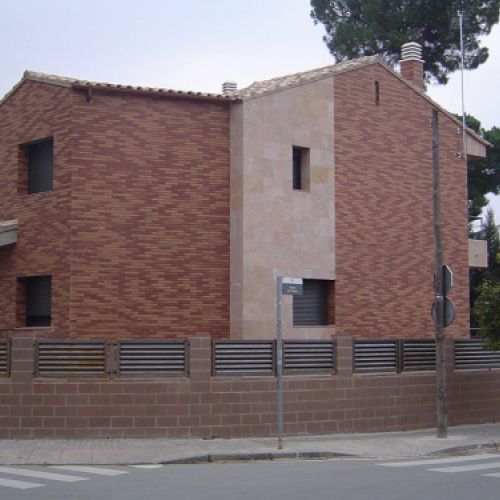 Vivienda nueva de ladrillo